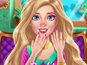 barbie nails games